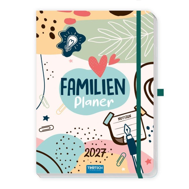 TRÖTSCH - Wochenbuch Familienplaner 2027 - 