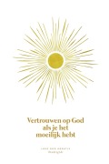 Cover-Bild zum Titel 'Vertrouwen op God als je het moeilijk hebt' von 'Love God Greatly'