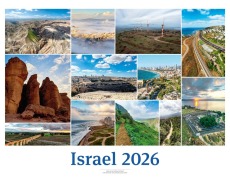 Cover-Bild zum Titel 'Israelkalender 2026 White Version' von ''