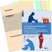 Cover-Bild zum Titel 'Der Eignungstest / Einstellungstest zur Ausbildung zum Mechatroniker, Industriemechaniker, Zerspanungsmechaniker, Teilezurichter, Maschinen- und Anlagenführer, Metallbauer' von 'Kurt Guth, Marcus Mery'