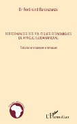 Cover-Bild zum Titel 'Performances des politiques économiques en Afrique subsaharienne' von 'Ferdinand Bararuzunza'