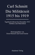 Cover-Bild zum Titel 'Die Militärzeit 1915 bis 1919' von ''