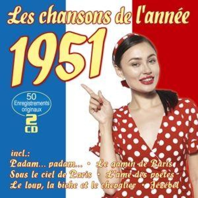 Les chansons de l'ann'e 1951 - Various