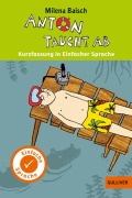 Cover-Bild zum Titel 'Anton taucht ab. In Einfacher Sprache' von 'Milena Baisch'