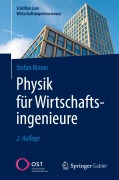 Cover-Bild zum Titel 'Physik für Wirtschaftsingenieure' von 'Stefan Rinner'