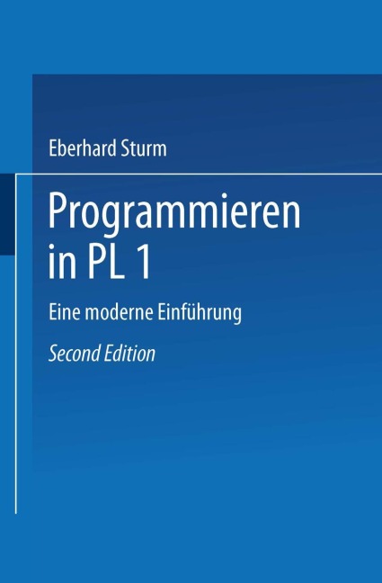 Programmieren in PL/I - Eberhard Sturm