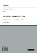 Cover-Bild zum Titel 'Die Figur des L. Iunius Brutus bei T. Livius' von 'Andreas Lins'