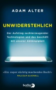 Cover-Bild zum Titel 'Unwiderstehlich' von 'Adam Alter'