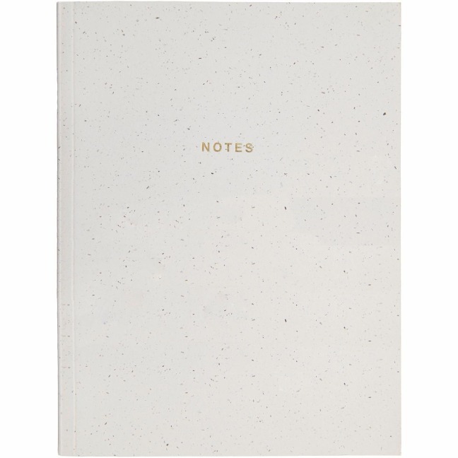 Notizbuch L, Offwhite, 80 Blatt, 100 g/m² - 