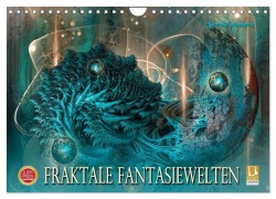 Cover-Bild zum Titel 'Fraktale Fantasiewelten (Wandkalender 2027 DIN A4 quer), CALVENDO Monatskalender' von 'Garrulus Glandarius'