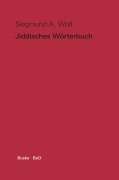 Cover-Bild zum Titel 'Jiddisches Wörterbuch' von 'Siegmund A. Wolf'