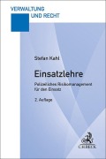 Cover-Bild zum Titel 'Einsatzlehre' von 'Stefan Kahl'