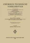 Cover-Bild zum Titel 'Chemisch-Technische Vorschriften' von 'Otto Lange'