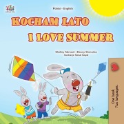 Cover-Bild zum Titel 'I Love Summer (Polish English Bilingual Children's Book)' von 'Shelley Admont, Danny Shmuilov, Kidkiddos Books'