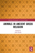 Cover-Bild zum Titel 'Animals in Ancient Greek Religion' von ''