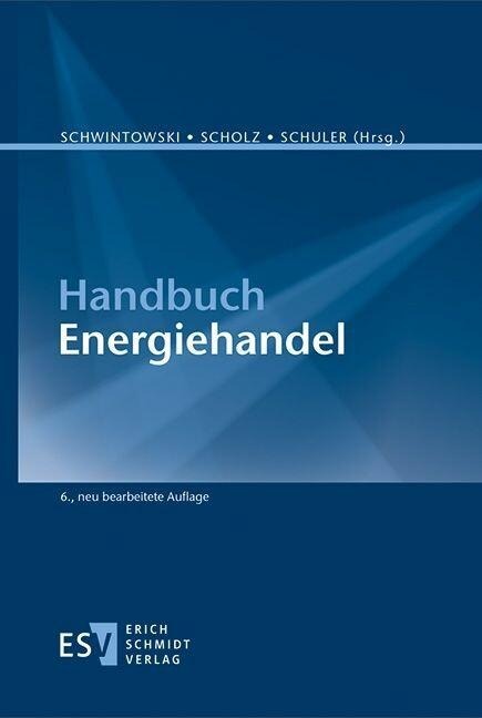 Handbuch Energiehandel - 