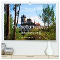 Camino Portugues - Jakobsweg (hochwertiger Premium Wandkalender 2024 DIN A2 quer), Kunstdruck in Hochglanz - Alexandra Luef