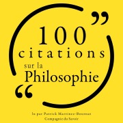 Cover-Bild zum Titel '100 citations sur la philosophie' von 'Various'