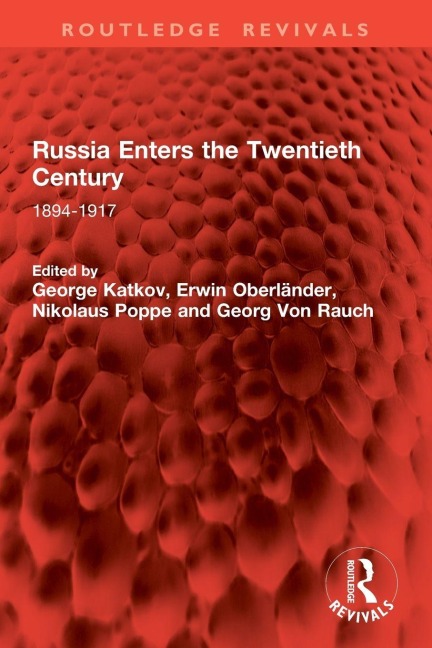 Russia Enters the Twentieth Century - 