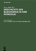 Cover-Bild zum Titel 'Vorrede. Text. Kritische Anmerkungen' von 'Jigs-Med Nam-Mk¿a'