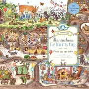 Cover-Bild zum Titel 'Im Bärenwald. Kaninchens Geburtstag. Puzzle mit 100 Teilen für Kinder ab 4 Jahre' von 'Rachel Piercey'