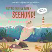 Cover-Bild zum Titel 'Rette den kleinen Seehund!' von 'Dorthe Voss'