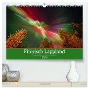 Finnisch Lappland (hochwertiger Premium Wandkalender 2026 DIN A2 quer), Kunstdruck in Hochglanz - Marco Springer