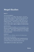 Cover-Bild zum Titel 'Hegel-Studien Band 13' von ''
