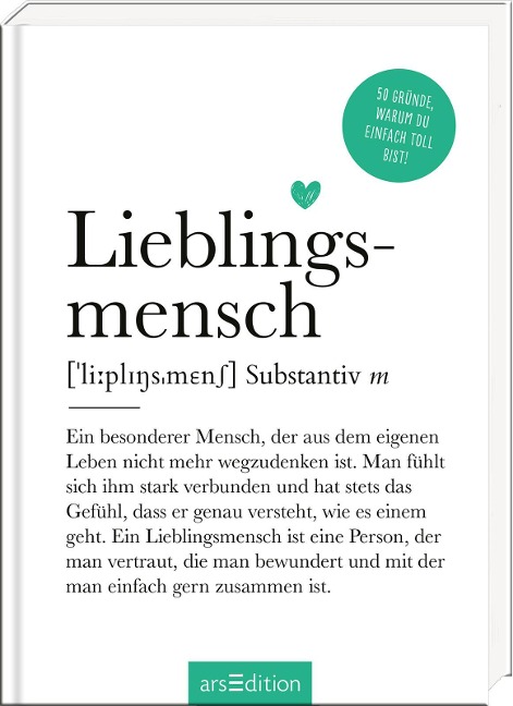 Lieblingsmensch (Substantiv, m) - 