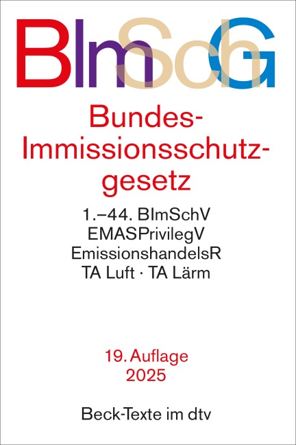 Bundes-Immissionsschutzgesetz - 