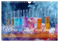Cover-Bild zum Titel 'Wenn es stinkt und knallt (Wandkalender 2026 DIN A4 quer), CALVENDO Monatskalender' von 'Kerstin Waurick'