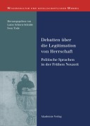 Cover-Bild zum Titel 'Debatten über die Legitimation von Herrschaft' von ''