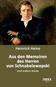 Cover-Bild zum Titel 'Aus den Memoiren des Herren von Schnabelewopski' von 'Heinrich Heine'
