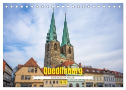 Cover-Bild zum Titel 'Quedlinburg - Die historische Altstadt (Tischkalender 2026 DIN A5 quer), CALVENDO Monatskalender' von 'Thomas Bugdoll'