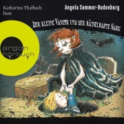 Cover-Bild zum Titel 'Der kleine Vampir und der rätselhafte Sarg' von 'Angela Sommer-Bodenburg'