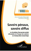 Cover-Bild zum Titel 'Savoirs pénaux, savoirs diffus' von 'Collectif'