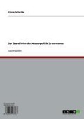 Cover-Bild zum Titel 'Die Grundlinien der Aussenpolitik Stresemanns' von 'Viviane Gutzwiller'
