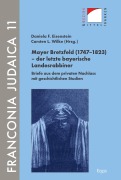 Cover-Bild zum Titel 'Mayer Bretzfeld (1747-1823) - der letzte bayerische Landesrabbiner' von ''
