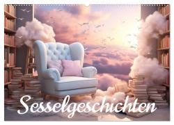 Cover-Bild zum Titel 'Sesselgeschichten (Wandkalender 2026 DIN A2 quer), CALVENDO Monatskalender' von 'Ally Bee'