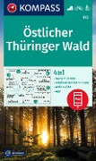 KOMPASS Wanderkarte 813 Östlicher Thüringer Wald 1:50.000 - 