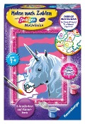 Cover-Bild zum Titel 'Malen nach Zahlen Einhorn' von ''