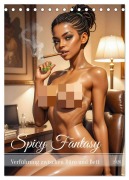 Spicy Fantasy - Verführung zwischen Büro und Bett (Tischkalender 2026 DIN A5 hoch), CALVENDO Monatskalender - Sell Pixs:Sell