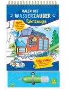 Cover-Bild zum Titel 'Malen mit Wasserzauber Fahrzeuge' von ''
