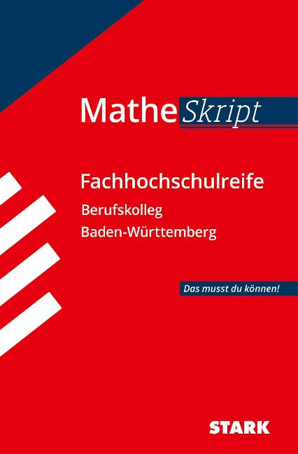 STARK MatheSkript Berufskolleg - BaWü. Baden-Württemberg - 