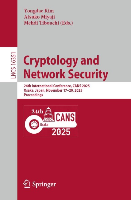 Cryptology and Network Security -