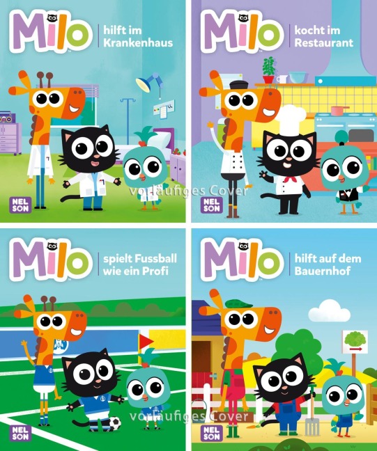 Nelson Mini-Bücher: Milo 1-4 - 