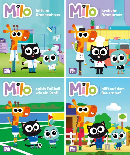 Nelson Mini-Bücher: Milo 1-4 - 