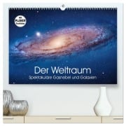 Der Weltraum. Spektakuläre Gasnebel und Galaxien (hochwertiger Premium Wandkalender 2026 DIN A2 quer), Kunstdruck in Hochglanz - Elisabeth Stanzer