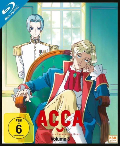 ACCA - 13 Territory Inspection Dept. - Natsume Ono, Tomohiro Suzuki, Ryo Takahashi