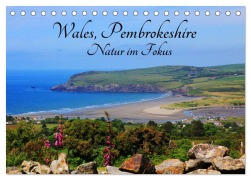 Wales Pembrokeshire - Natur im Fokus- (Tischkalender 2026 DIN A5 quer), CALVENDO Monatskalender - Natascha Valder